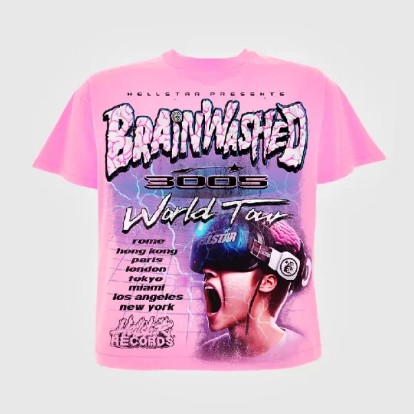 Hellstar Brainwashed World Tour T Shirt (2)