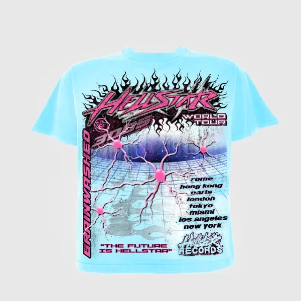 Hellstar Neuron Tour T Shirt (2)