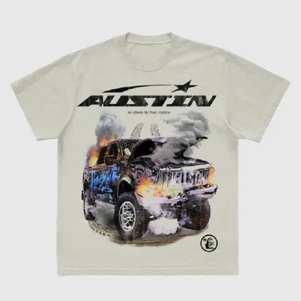 Hellstar Studios x Post Malone Austin T Shirt (2)
