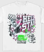 Hellstar 1998 Records T Shirt White (1)