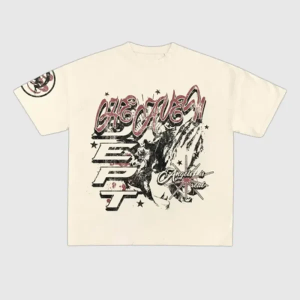 Hellstar EPT T Shirt Cream