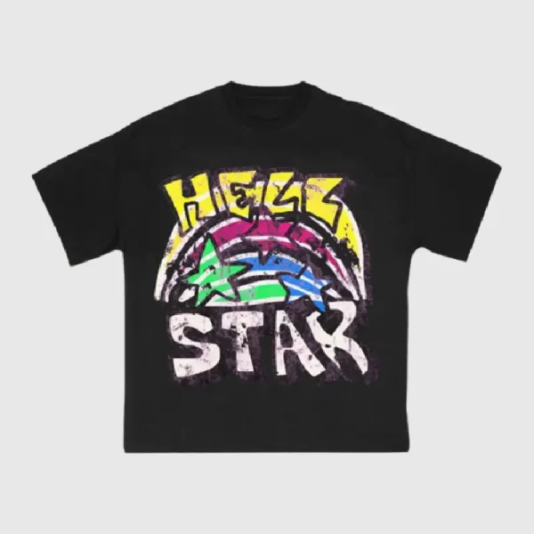 Hellstar Graphic Black T Shirt (2)