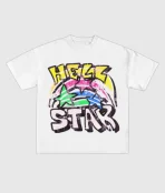 Hellstar Graphic White T Shirt (2)