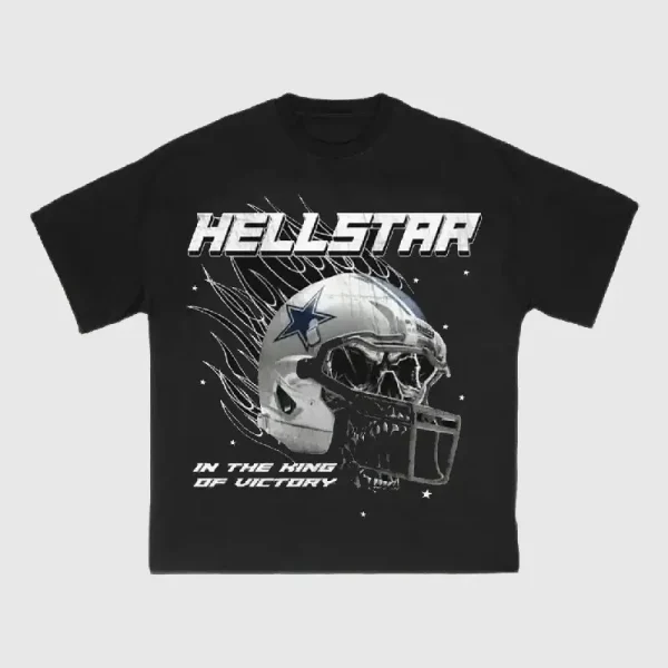 Hellstar In The King Of Victory T Shirt Black (2)