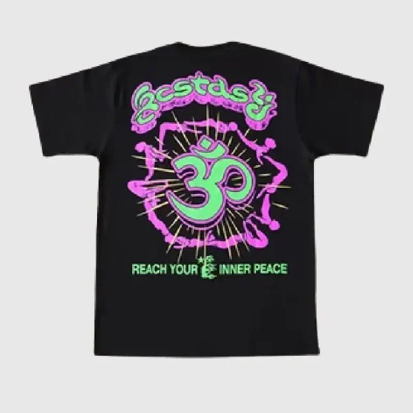 Hellstar Inner Peace T Shirt Black (2)