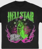 Hellstar Invisible Enemies T Shirt Black (1)