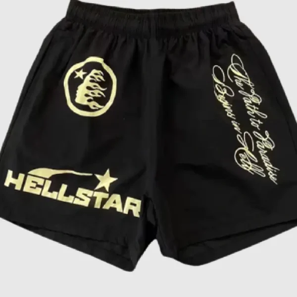 Hellstar Path To Paradise Shorts Black (2)