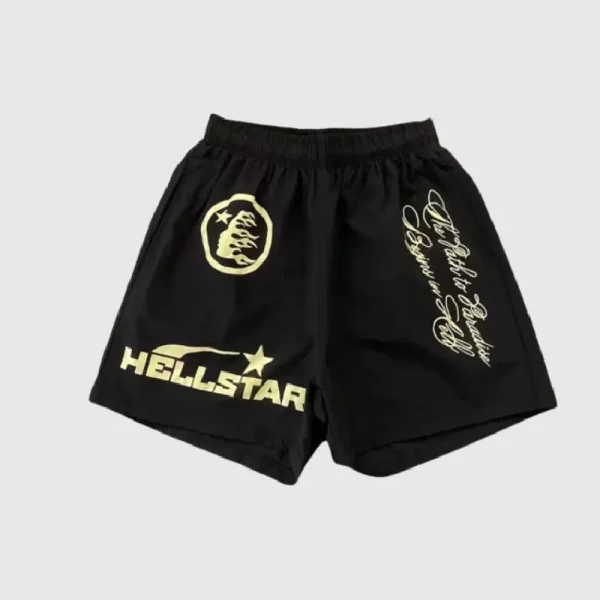 Hellstar Path To Paradise Shorts Black (3)