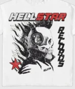 Hellstar Records T Shirt White (1)