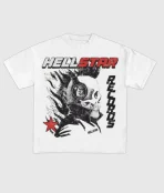 Hellstar Records T Shirt White (2)