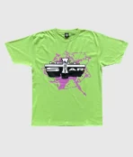 Hellstar Studios Jesus Emblem T Shirt Green (2)