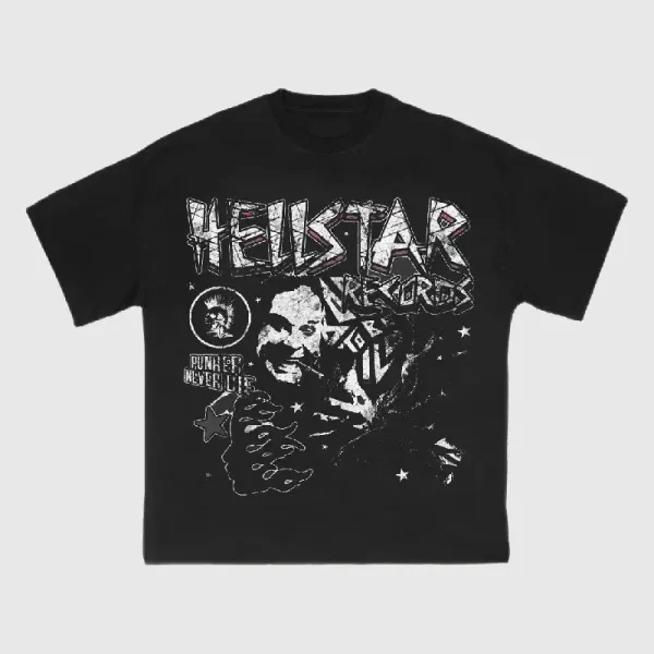 Hellstar Studios Never Lie T Shirt Black (2)