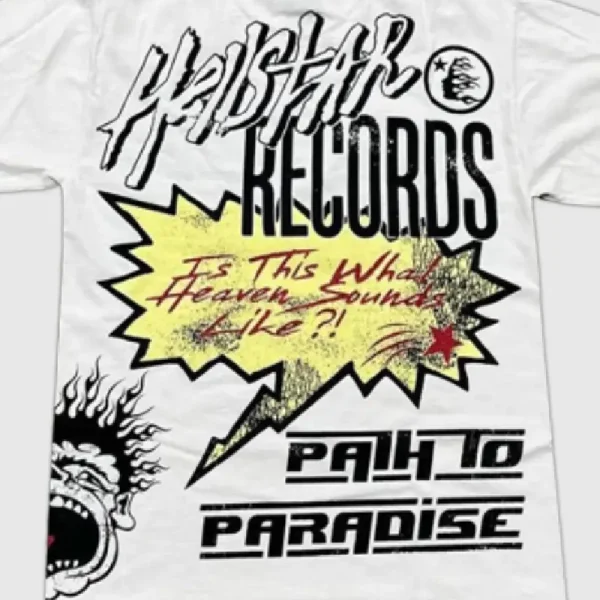 Hellstar Studios Path To Paradise T Shirt White (1)