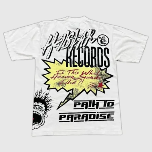 Hellstar Studios Path To Paradise T Shirt White (2)