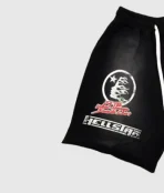 Hellstar Studios Records Shorts Black (2)