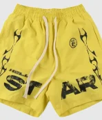 Hellstar Studios Records Star Shorts Yellow (1)