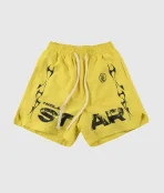 Hellstar Studios Records Star Shorts Yellow (2)