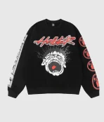 Hellstar Studios Records Sweater Black (1)