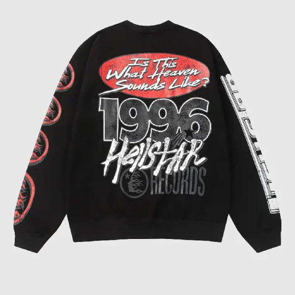 Hellstar Studios Records Sweater Black (2)