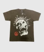 Hellstar Studios Skull T Shirt Black (2)