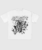 Hellstar To Evolve To Love T Shirt White (2)