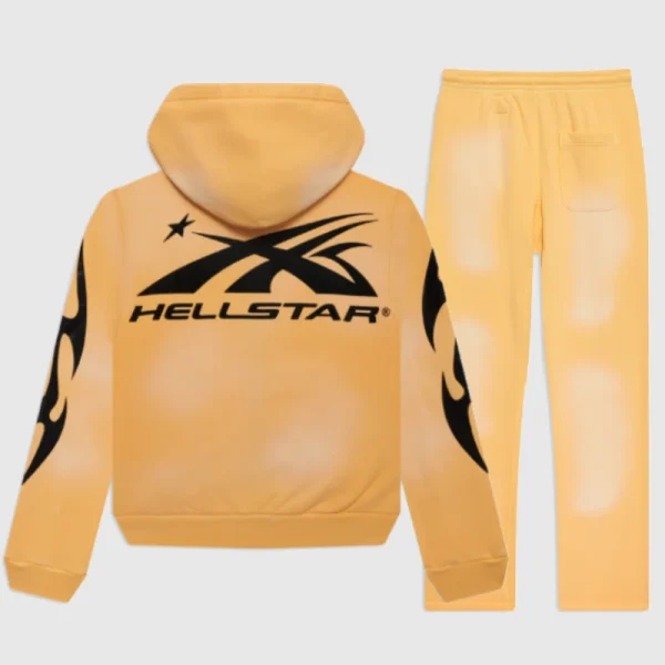 Hellstar Sport Tracksuit Yellow (1)