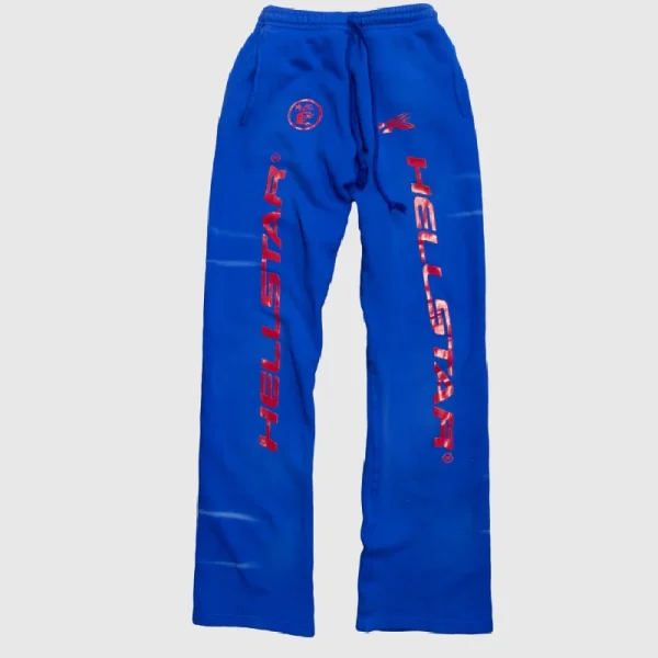 Hellstar Sports Gel Sweatpants Blue (1)