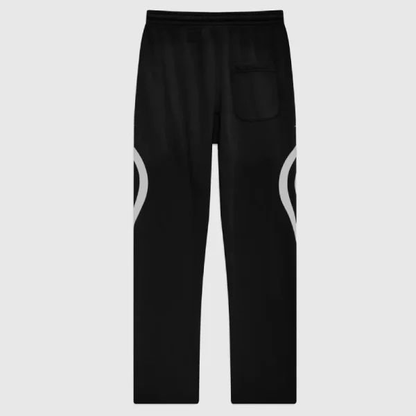 Hellstar Studios Black Flare Graphic Sweatpants Unisex 1:1 Patchwork  Oversized Drawstring Pants With Top Quality From Bright689, $46.73