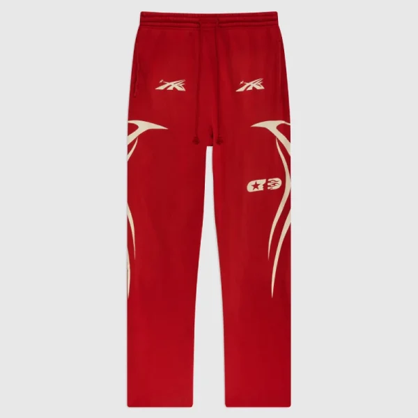 Hellstar Sports Sweatpants Red (2)
