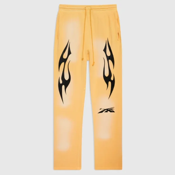 Hellstar Sports Sweatpants Yellow (2)