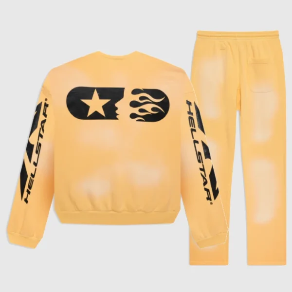 Hellstar Sports Tracksuit Yellow (1)