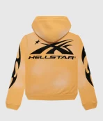 Hellstar Sports Zip Up Hoodie Yellow (1)